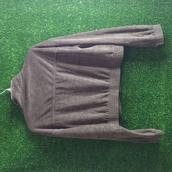 Aerie cropped  jacket ribbed jacket - Picture 5 of 5